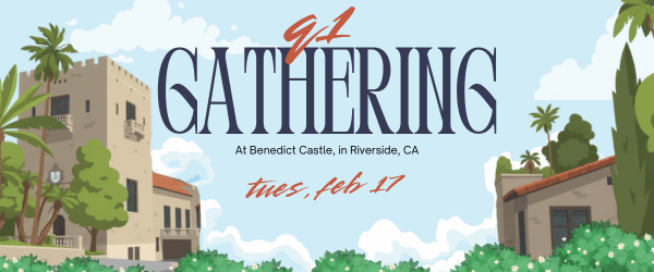 Event at Benedict Castle, Riverside, CA, February 17.